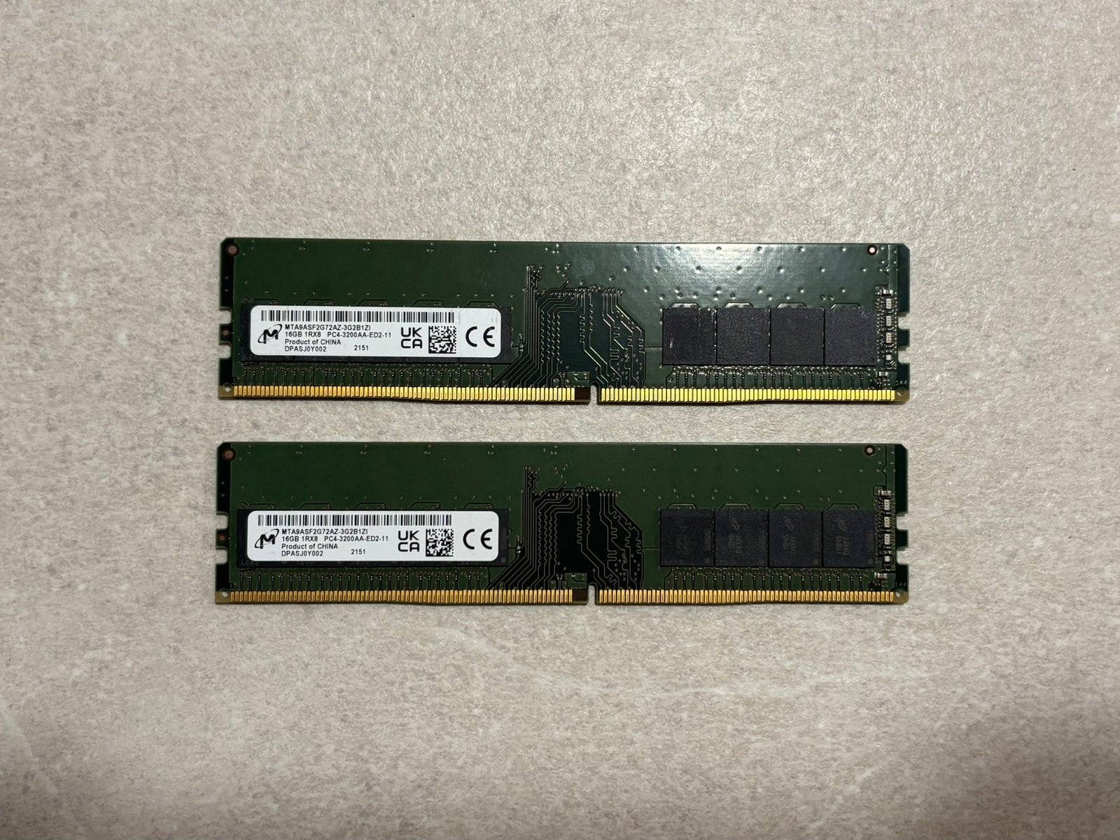 32 GB DDR4 ECC UDIMM 3200 MHz, Informatique & Logiciels, Enlèvement ou Envoi, Comme neuf, DDR4