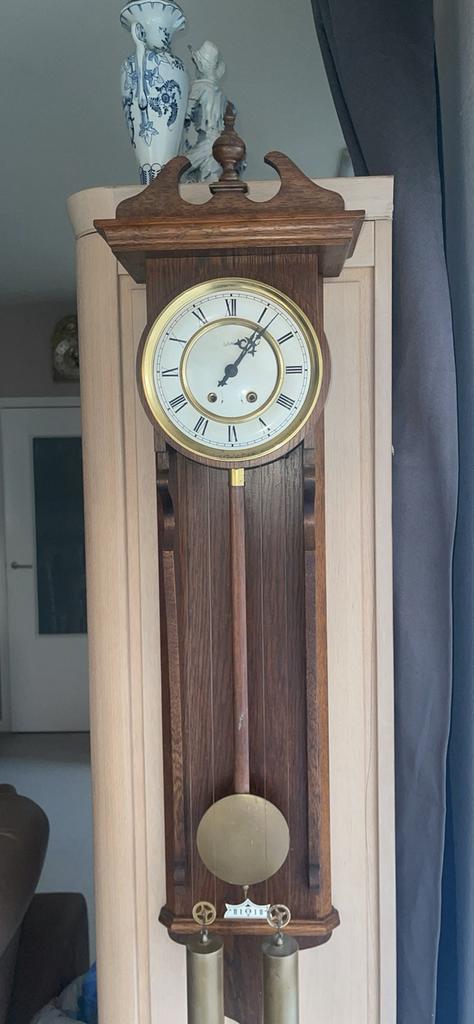 Twee gewichten regulator, Ophalen
