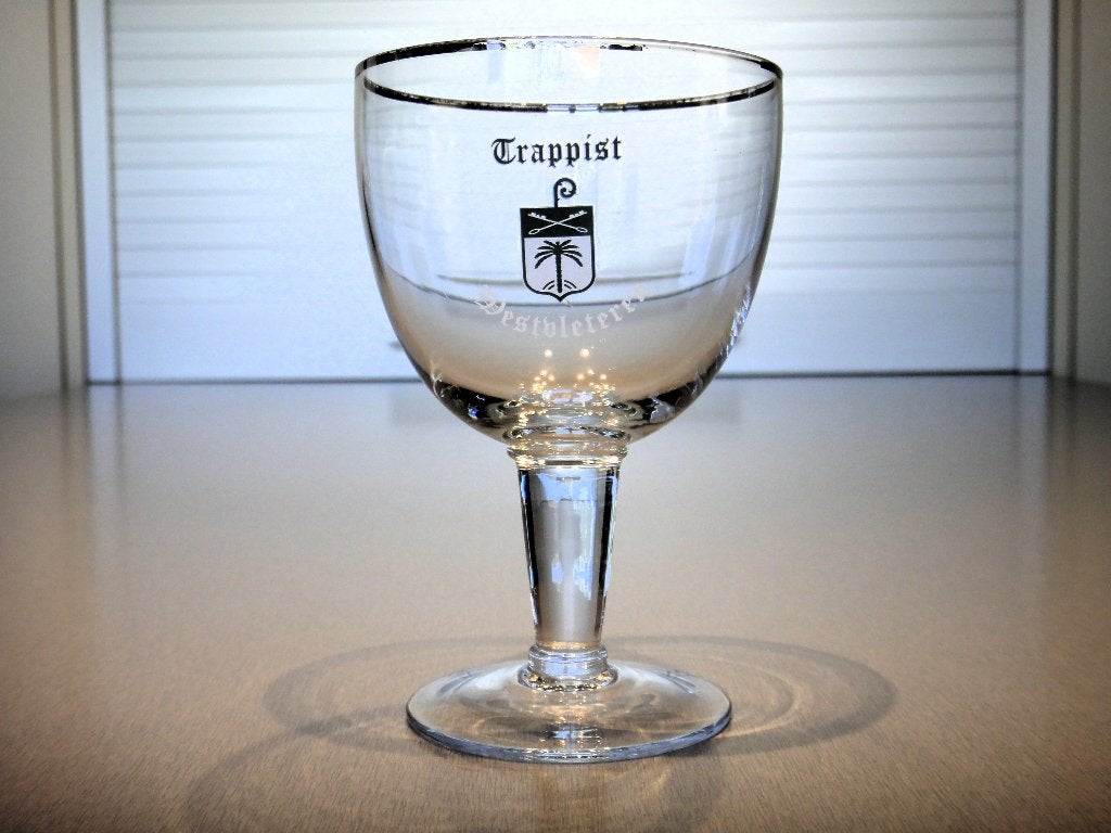 Trappist Westvleteren!, Collections, Marques de bière, Enlèvement ou Envoi, Utilisé, Verre ou Verres, Autres marques