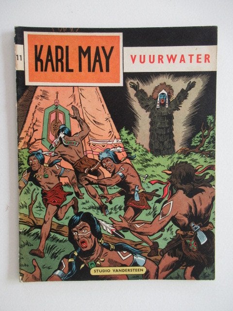 karl may...nr.11...vuurwater, Boeken, Ophalen of Verzenden, Gelezen