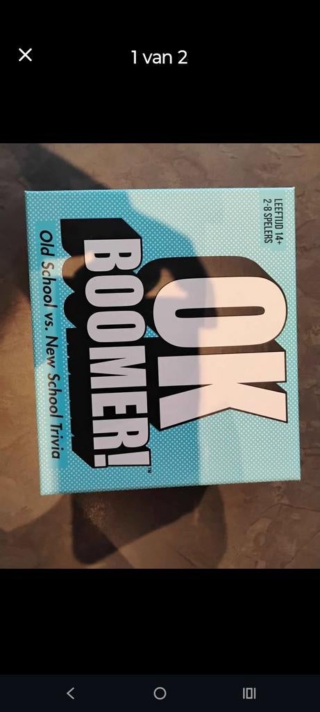 Quiz spel ok boomer, Enlèvement