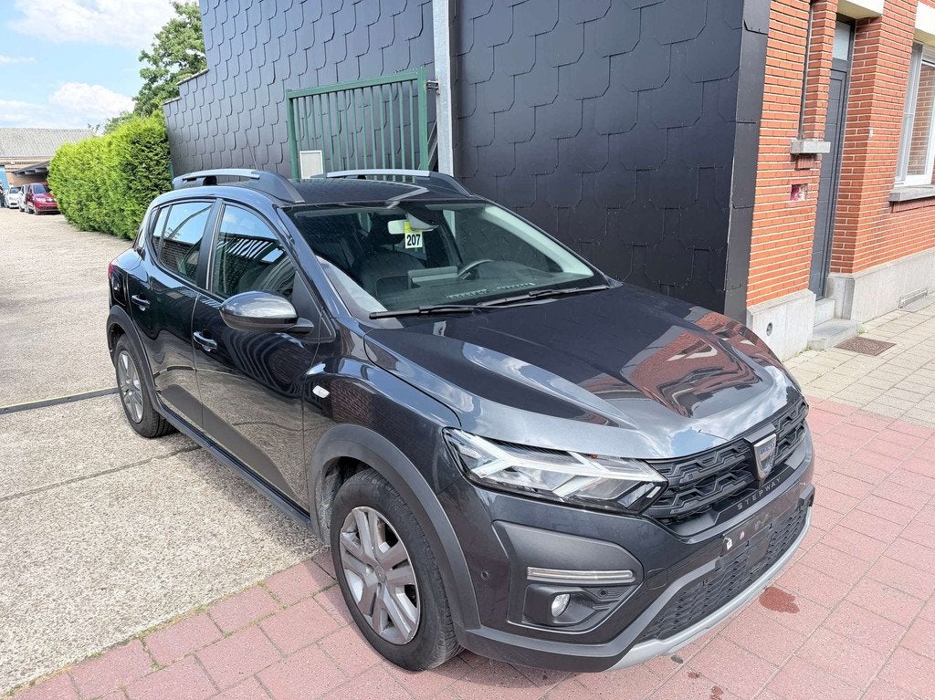 Dacia Sandero Stepway 1.0 TCE LPG | AIRCO | CRUISE | CAMERA, Autos, Argent ou Gris, Achat, Euro 6, Entreprise