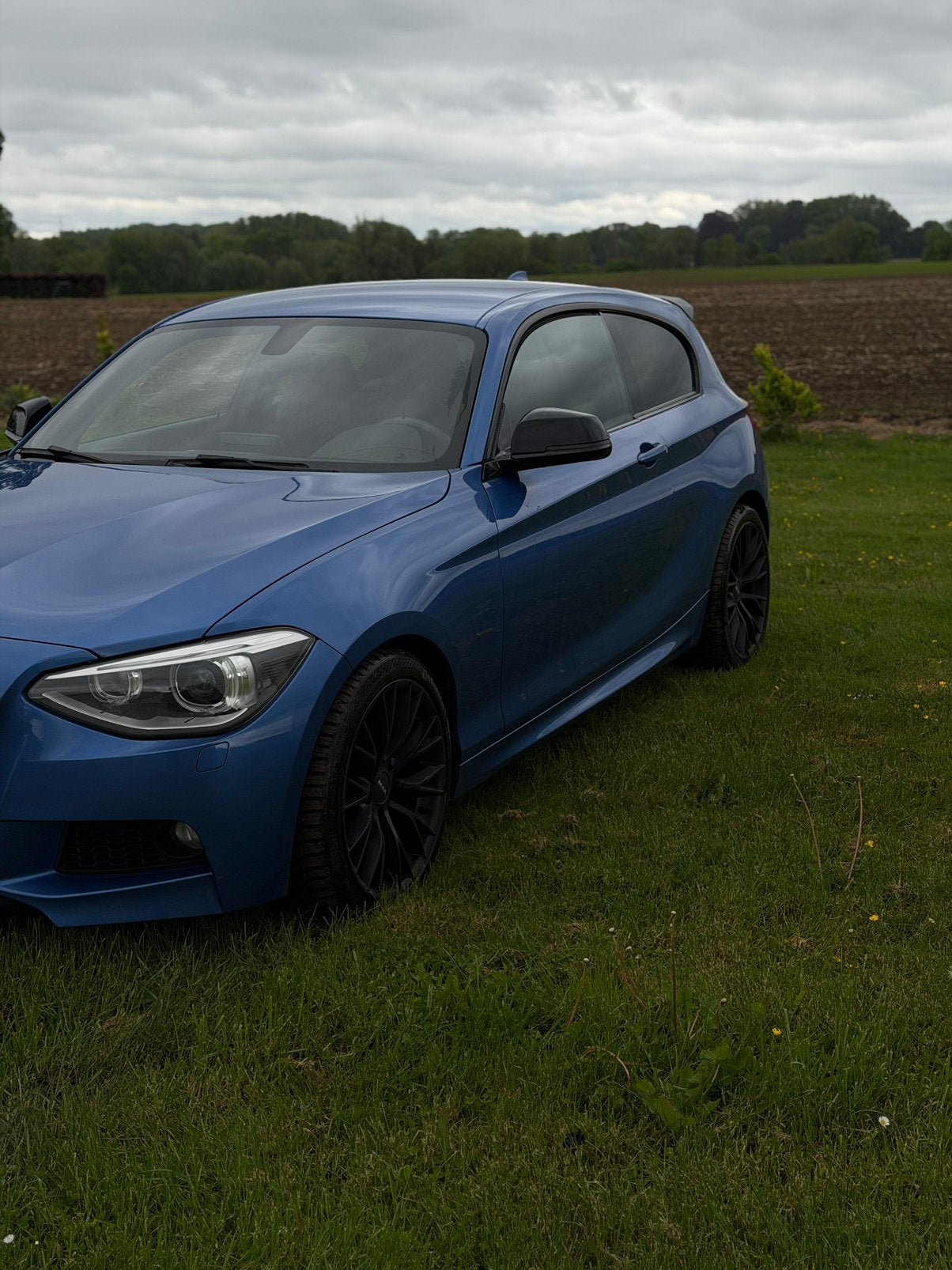 Bmw 1-serie automaat, Auto's, BMW, Automaat, Blauw, Leder, Particulier