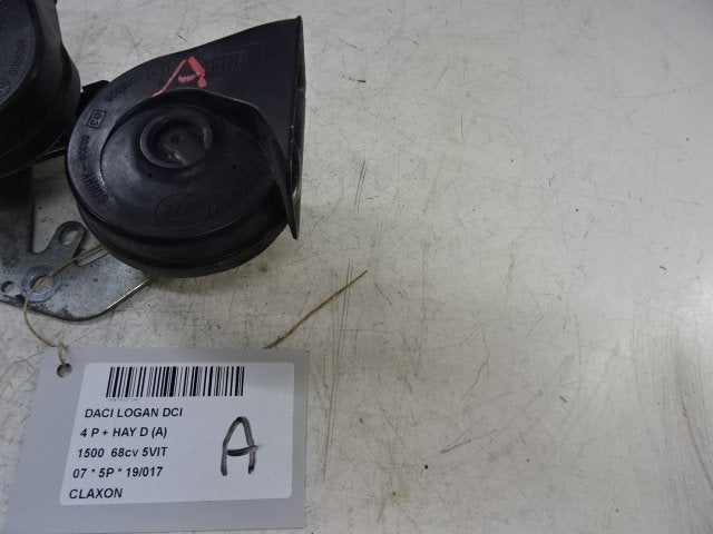AVERTISSEUR/KLAXON Dacia Logan MCV (KS) (01-2007/06-2013), Utilisé, Dacia