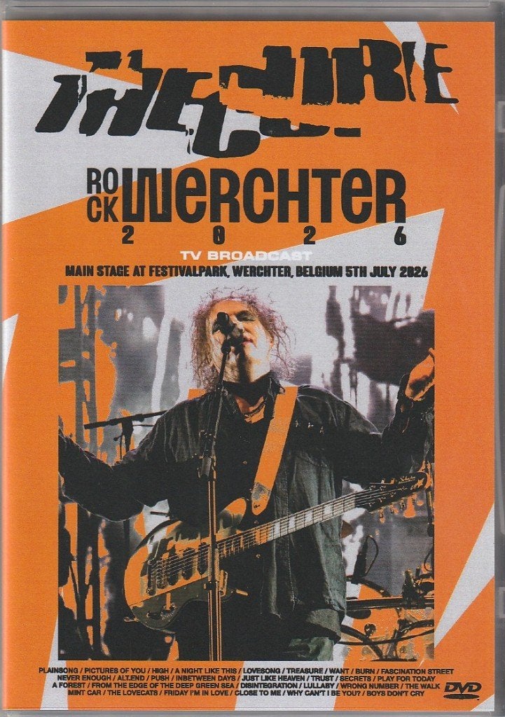 2 dvd's - The CURE - Live Werchter 2026, Cd's en Dvd's, Import, Ophalen of Verzenden, Live-album, Classic Rock