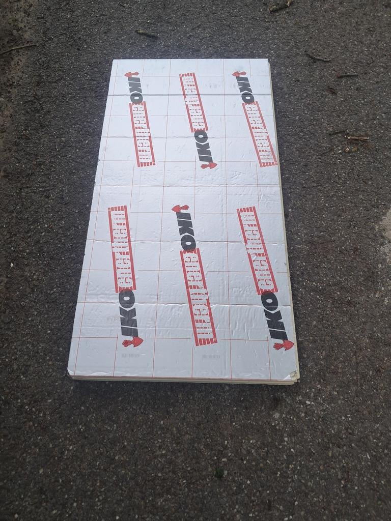 Pir isolatie platen 6cm x 60 x 120: 8st, Ophalen