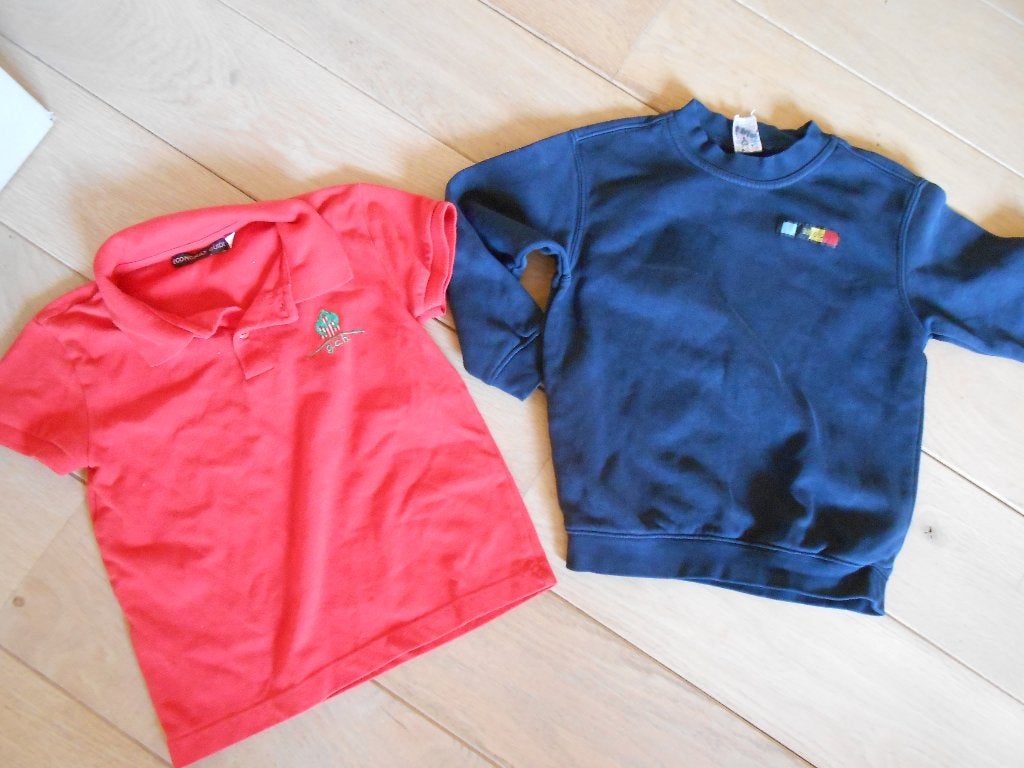 sweat OU polo ou foulard lutin baladin louveteau 6 ans, Kinderen en Baby's, Kinderkleding | Maat 116, Ophalen, Gebruikt, Jongen of Meisje