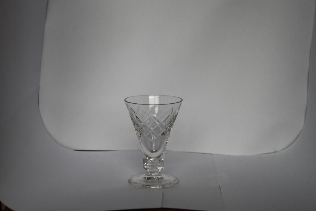 verres a goutte vintage, Uni, Verre ou Verres, Enlèvement ou Envoi, Comme neuf