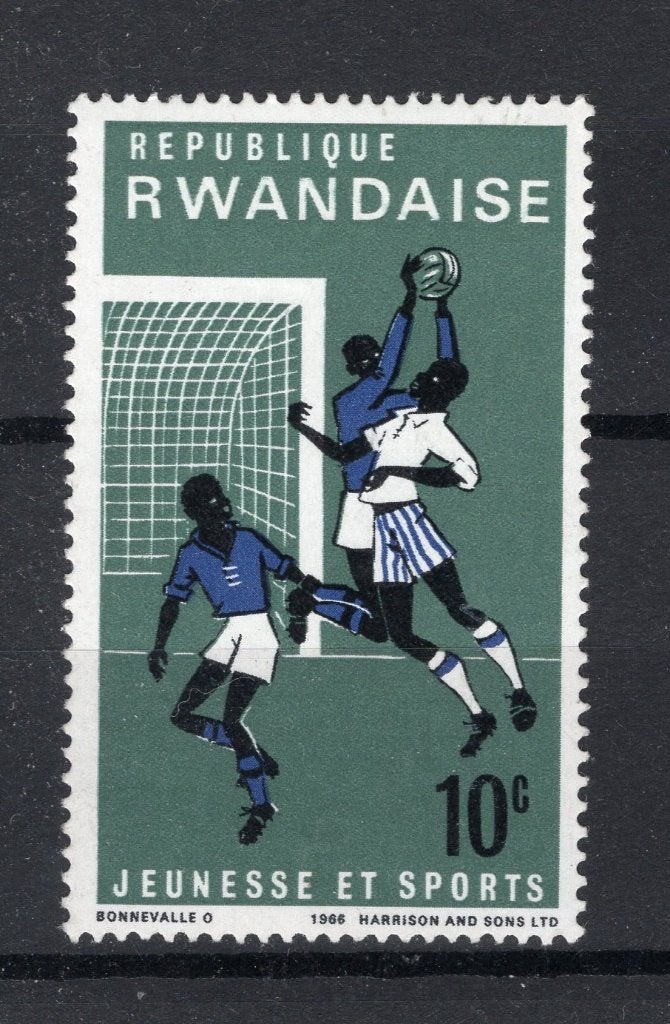 RWANDA 76 MH 1964, Timbres & Monnaies, Timbres | Europe | Belgique, Envoi, Non oblitéré, Trace d'autocollant