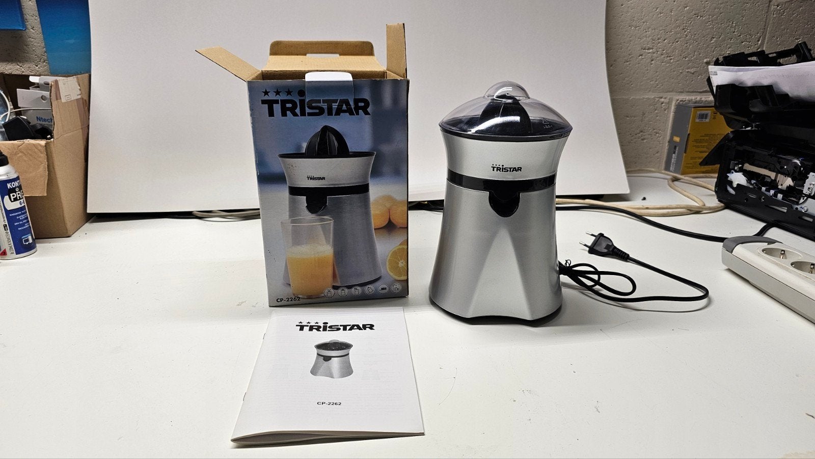 Tristar CP-2262, Elektronische apparatuur, Keukenmixers, 1 tot 2 liter, Ophalen, Nieuw, 2 snelheden