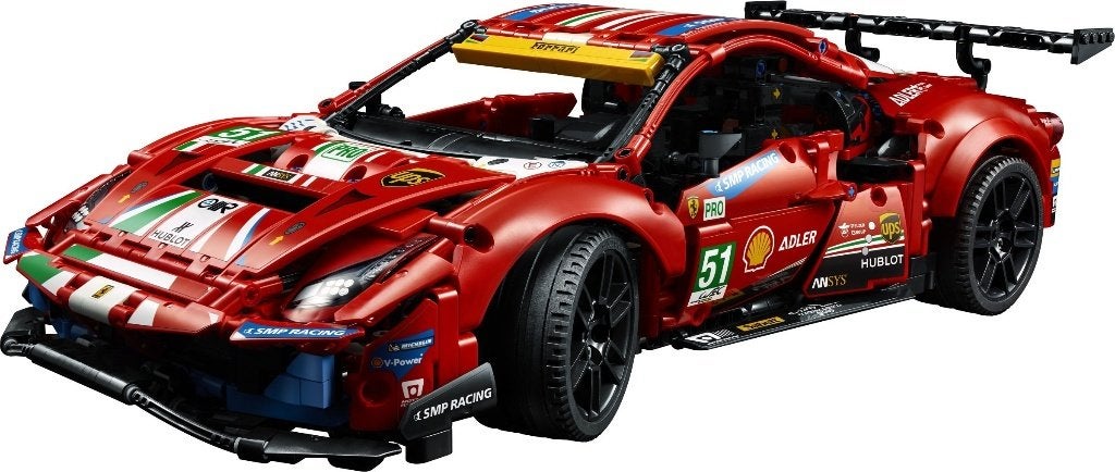 Lego Technic 42125 Ferrari 488 GTE AF Corse #51, Enlèvement ou Envoi, Lego, Ensemble complet, Comme neuf