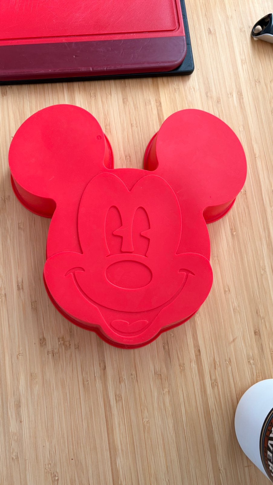 Mickey moule à gâteau - cake, Enlèvement ou Envoi, Comme neuf, Gâteaux et Tartes, Moule