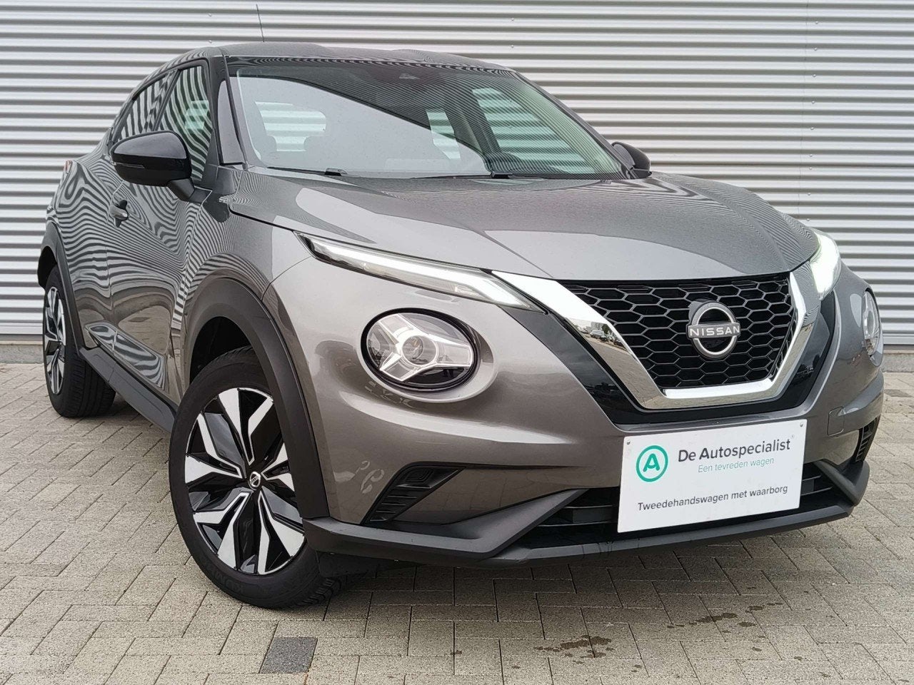 Nissan Juke Visia (bj 2023, automaat), Auto's, Automatische klimaatregeling, Stof, Gebruikt, Euro 6