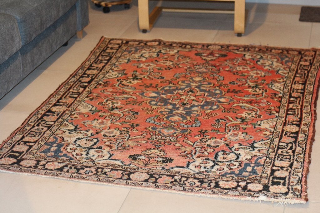 Origineel wollen tapijt, Ophalen, Gebruikt, 100 tot 150 cm, Klassiek