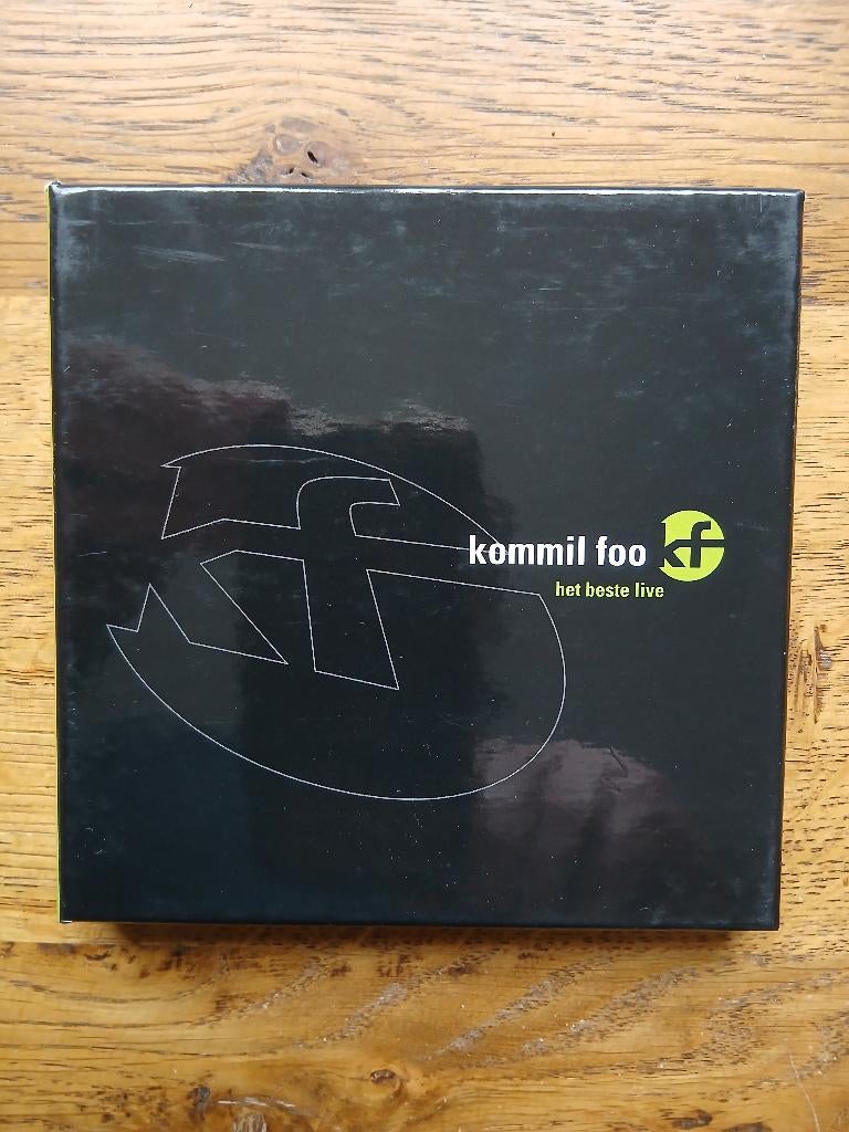 CD Kommil Foo : Het Beste Live (3cd box), Ophalen
