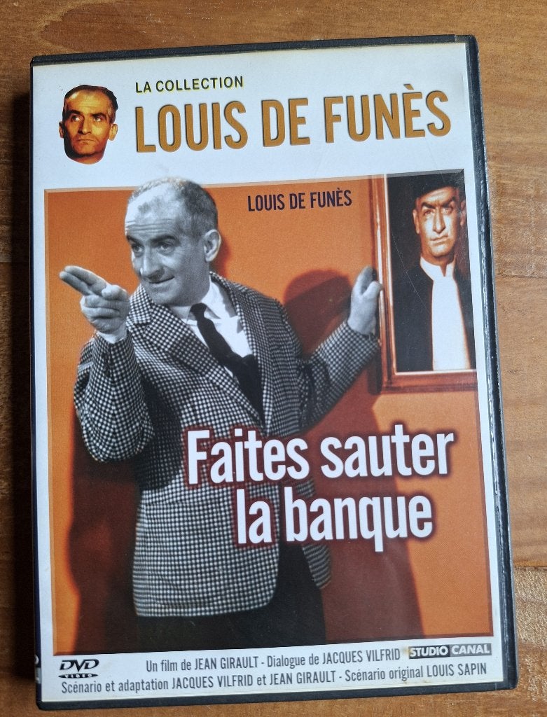 Faites sauter la banque - Jean Girault - Louis de Funès, Cd's en Dvd's, Dvd's | Komedie, Ophalen of Verzenden, Gebruikt, Actiekomedie