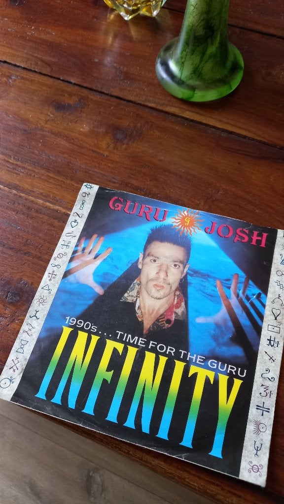 Vinyl (45t) guru josh "infinity ", Ophalen, Zo goed als nieuw, Pop