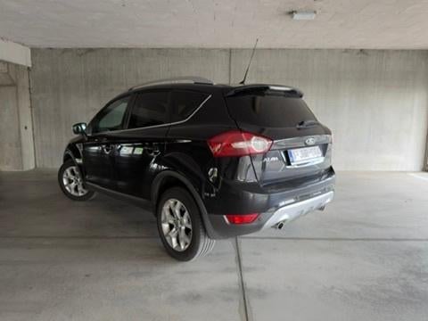 Ford Kuga Titanium 2.0 TDCi 2WD | LEDER | PANO | AIRCO, Auto's, Euro 5, Zwart, Zwart, Leder