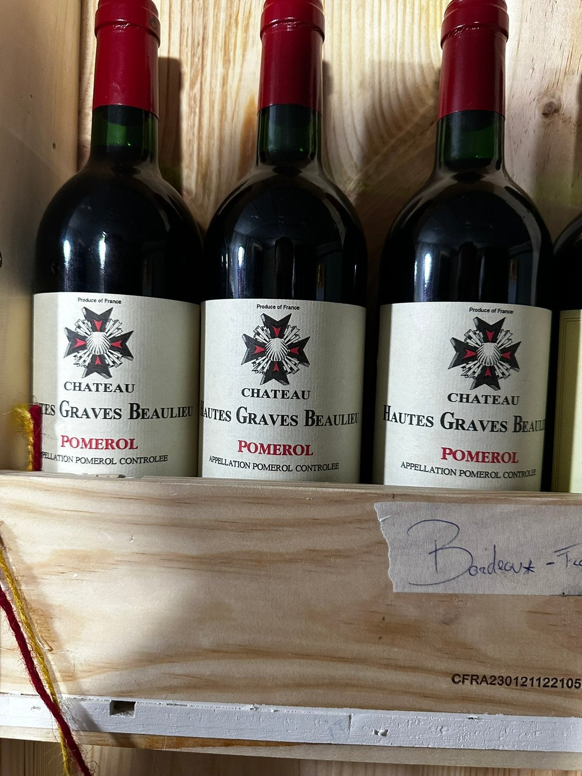Spiritueux et vins de qualité, Collections, Vins, Enlèvement, Neuf, Autres types, Pleine