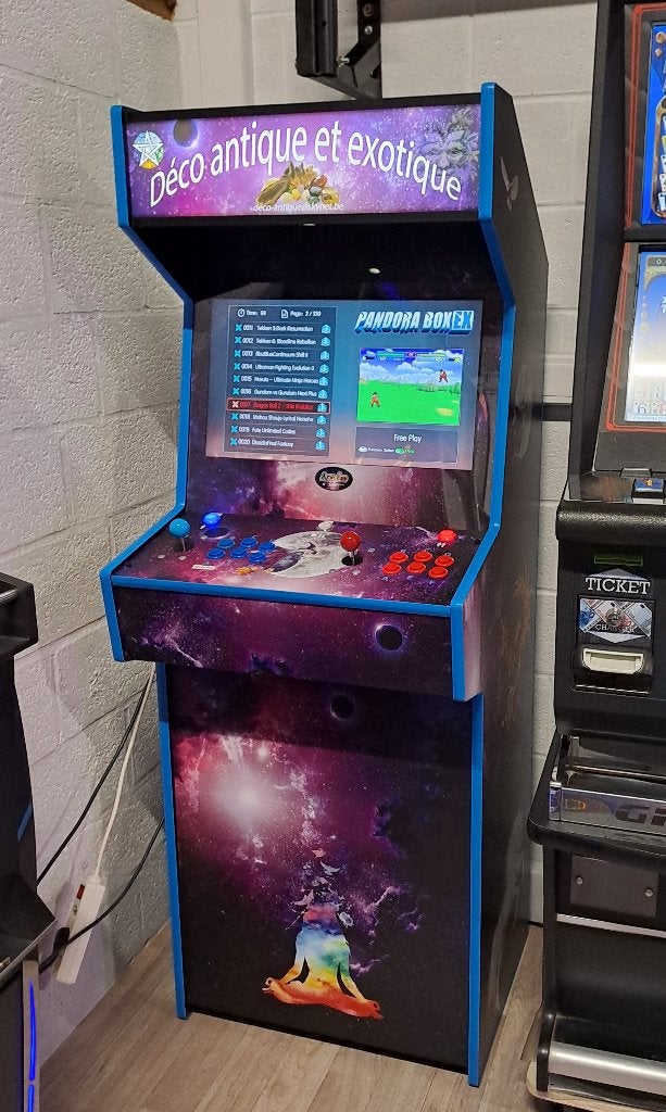 BORNE D’ARCADE POUR 1 OU 2 JOUEURS, Enlèvement, Audio et Vidéo