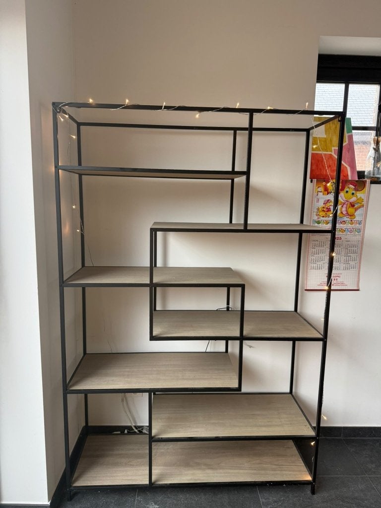 Boekenrekken, Huis en Inrichting, Ophalen, Met plank(en), Gebruikt, 100 tot 150 cm