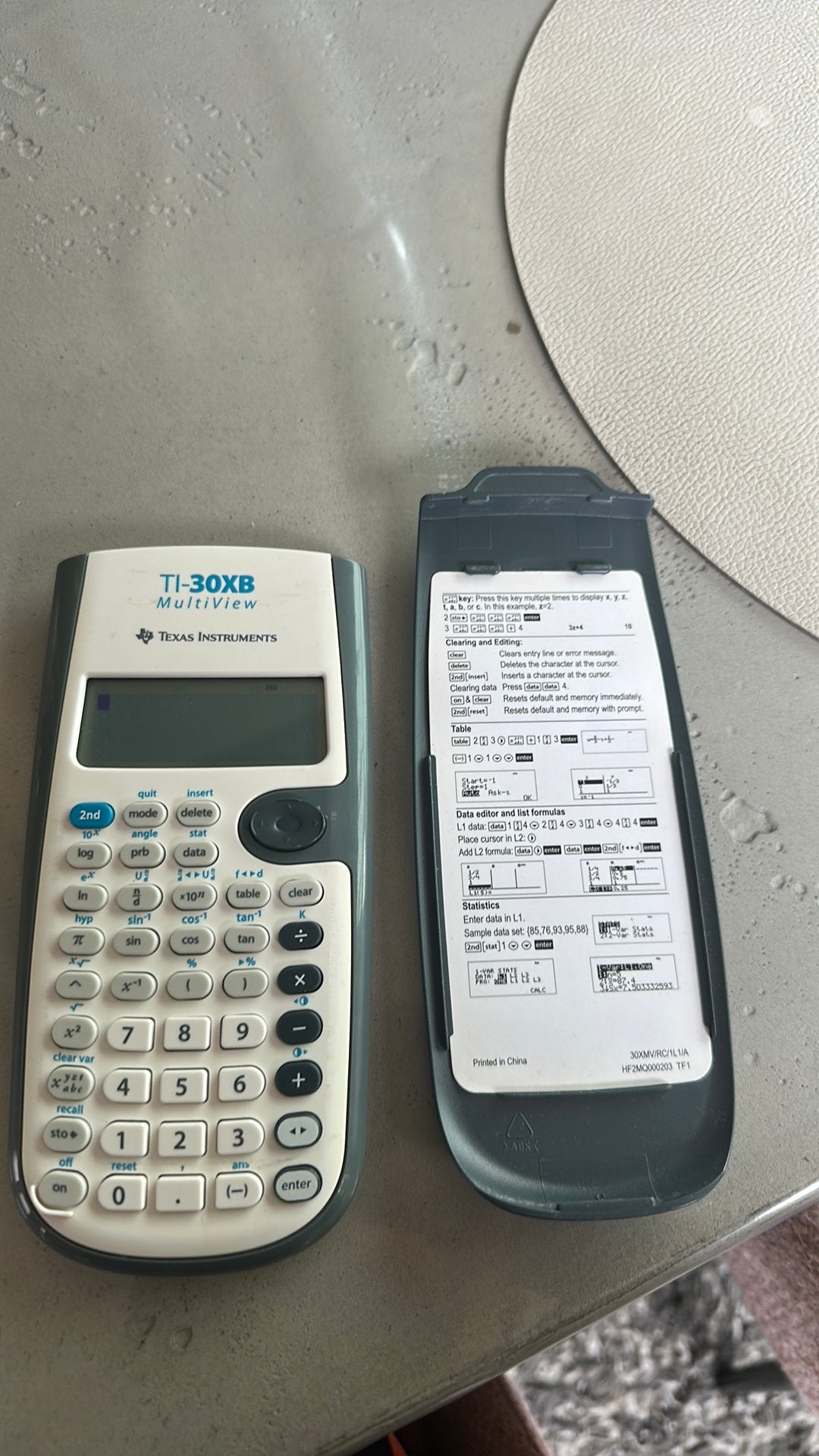 Texas instruments TI-30XB multiview, Ophalen, Zo goed als nieuw