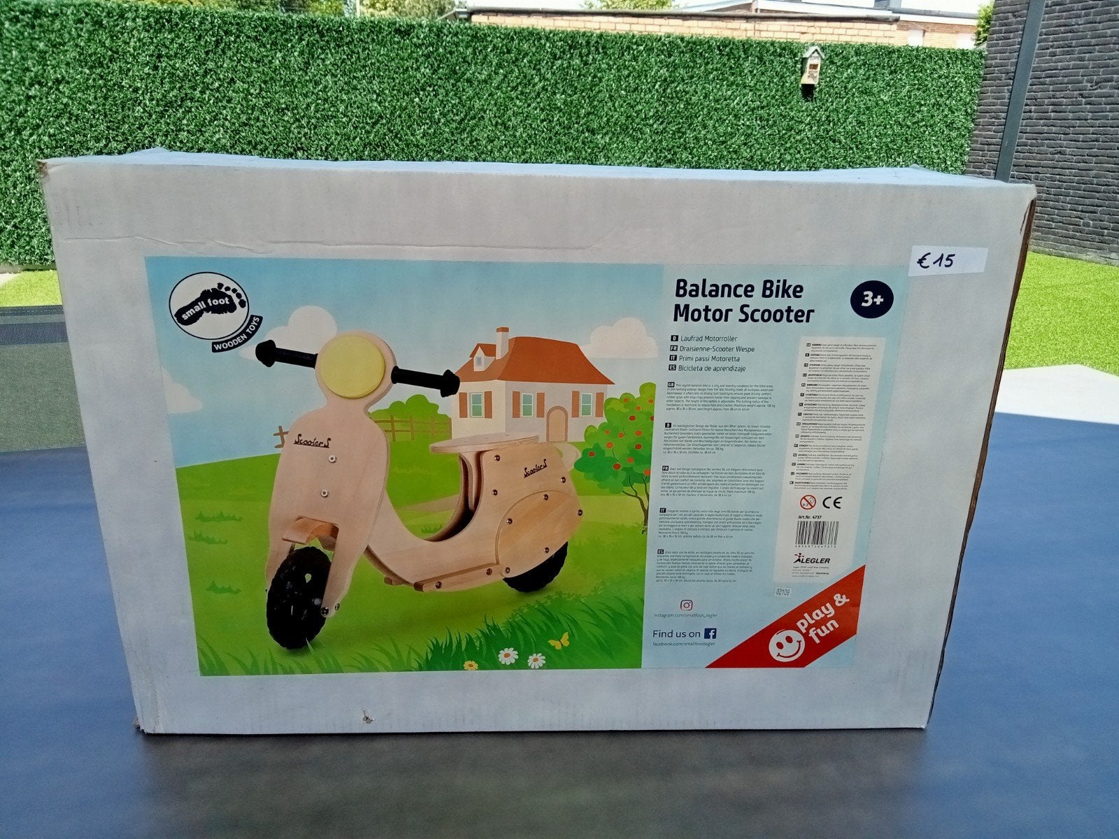 Loopfiets scooter, Ophalen, Loopfiets