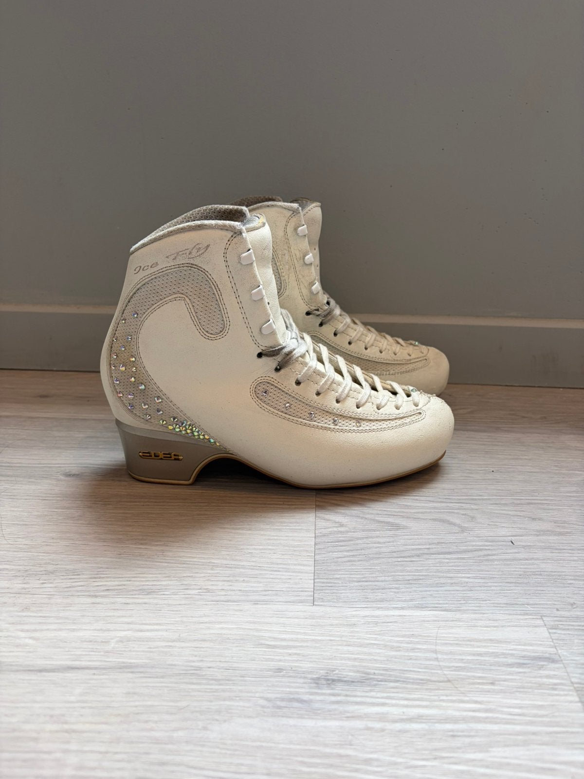 Skate/patin à roulettes EDEA Ice Fly boîte Edea taille 260, Enlèvement ou Envoi, Comme neuf, Autres types, Blanc