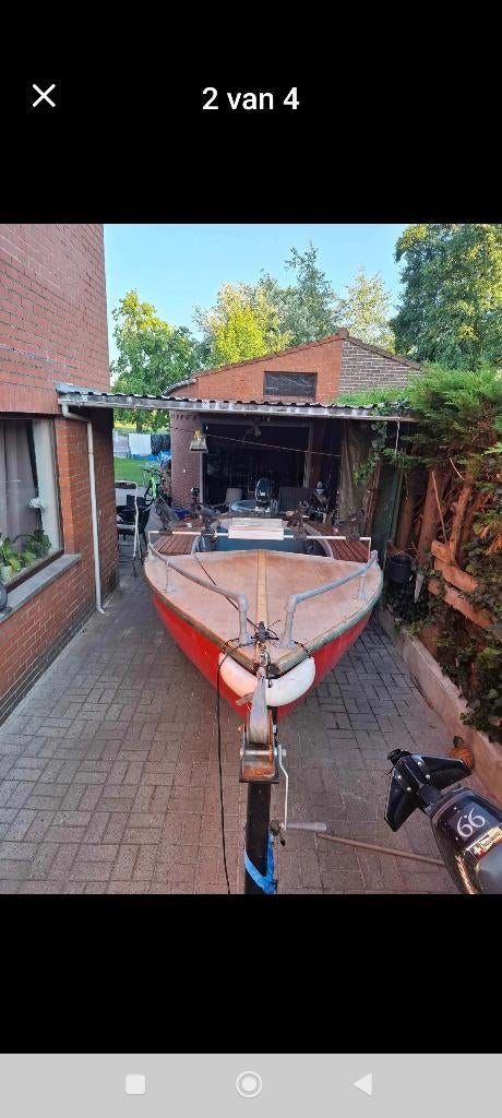 Boot met trailer, Enlèvement, Utilisé
