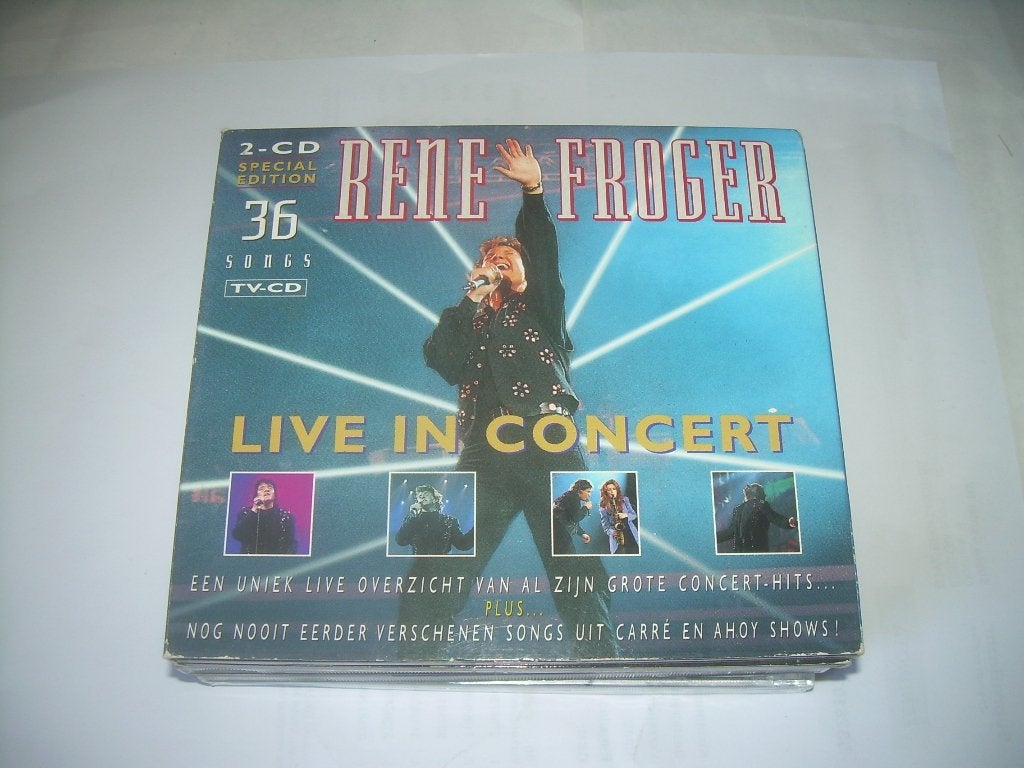 2 CD BOX - RENE FROGER, Cd's en Dvd's, Ophalen of Verzenden, Zo goed als nieuw