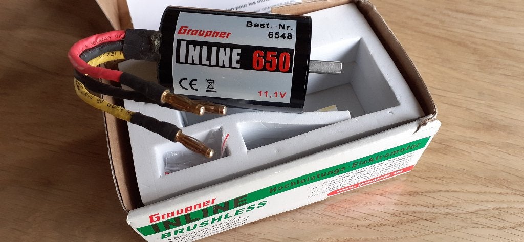 Moteur Graupner brushless, Enlèvement, Neuf, Électro