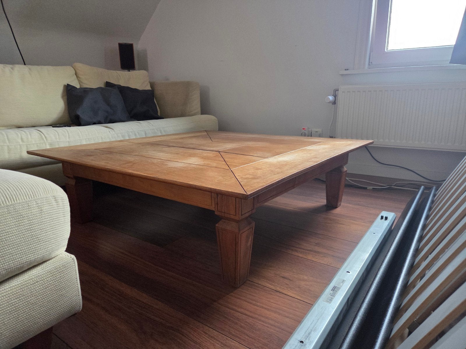 Houten salontafel, Huis en Inrichting, Tafels | Salontafels, Ophalen
