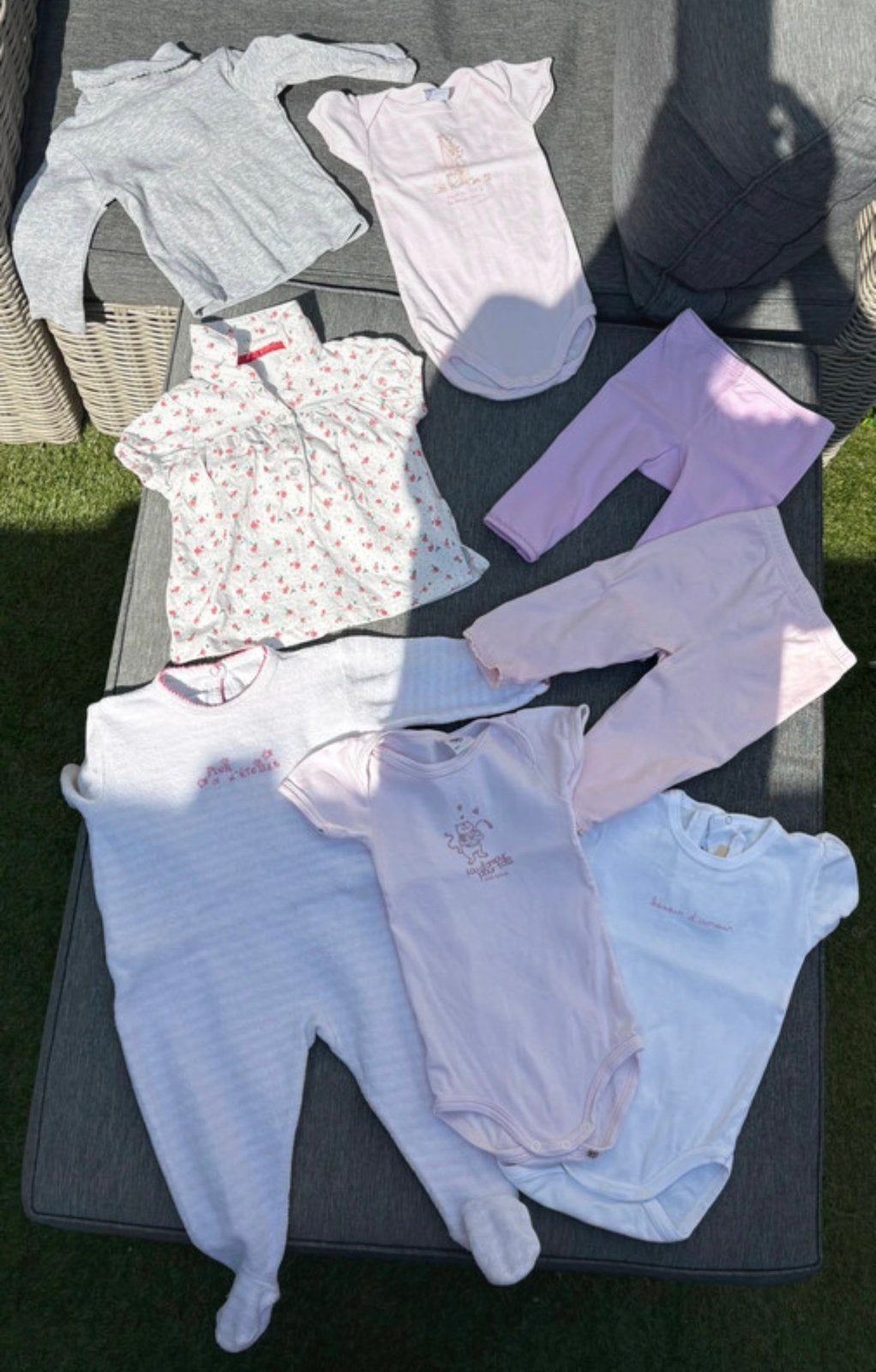 Lot vêtements bébé fille 6 mois / 68 – 8 pièces, Kinderen en Baby's, Babykleding | Maat 68, Gebruikt, Meisje, Overige typen, Ophalen