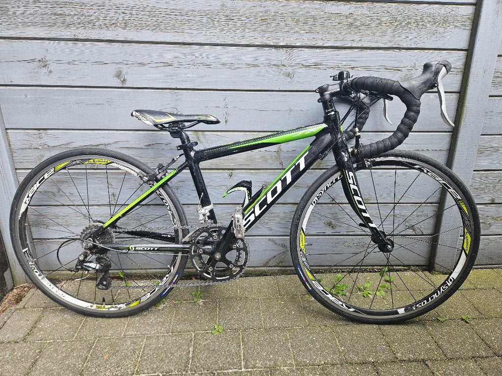 Koersfiets voor kinderen Scott 24 inch, Fietsen en Brommers, Fietsen | Jongens, Zo goed als nieuw, 24 inch, Versnellingen, Velgrem