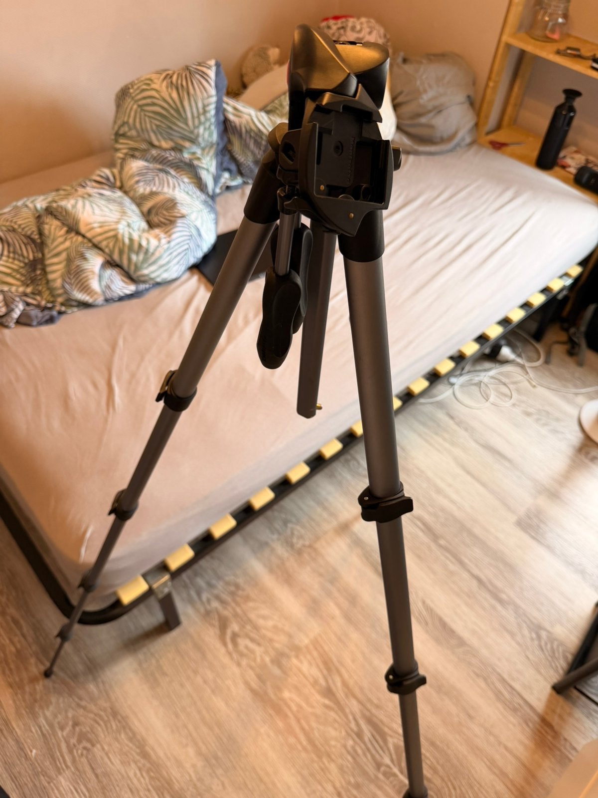 Manfrotto Statief, Audio, Tv en Foto, Fotografie | Statieven en Balhoofden, Ophalen, Zo goed als nieuw, Manfrotto