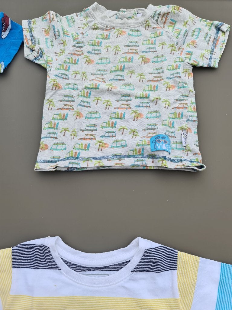 t-shirt good vibes, Gelati, 80, Kinderen en Baby's, Babykleding | Maat 80, Ophalen, Zo goed als nieuw