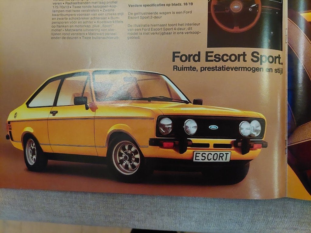 Ford folder  pubiciteit varia, Livres, Enlèvement ou Envoi, Utilisé, Ford