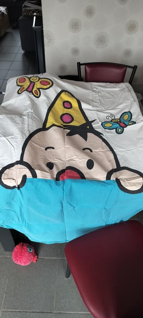 Hoeslaken bumba, Kinderen en Baby's, Ophalen, Zo goed als nieuw, Jongetje of Meisje, Kussen