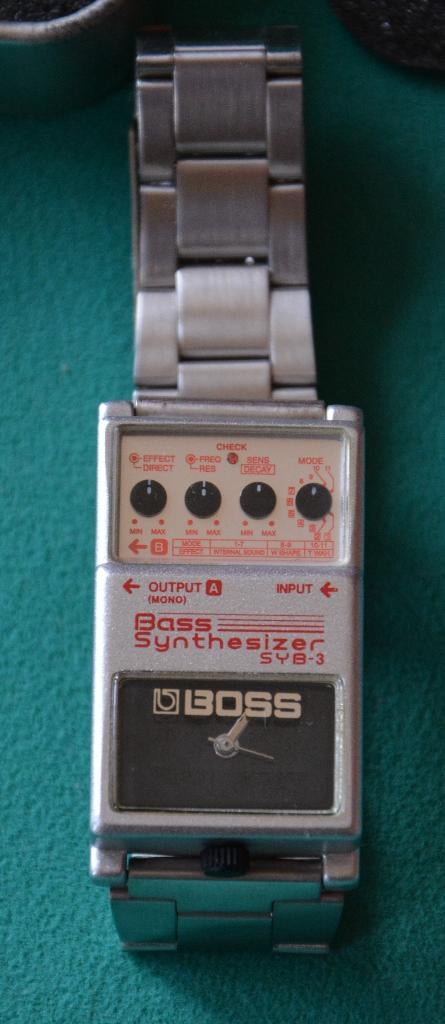 Boss SYB-3 "Watch" - horloge, Handtassen en Accessoires, Horloges | Heren, Overige merken, Overige materialen, Polshorloge, Overige materialen