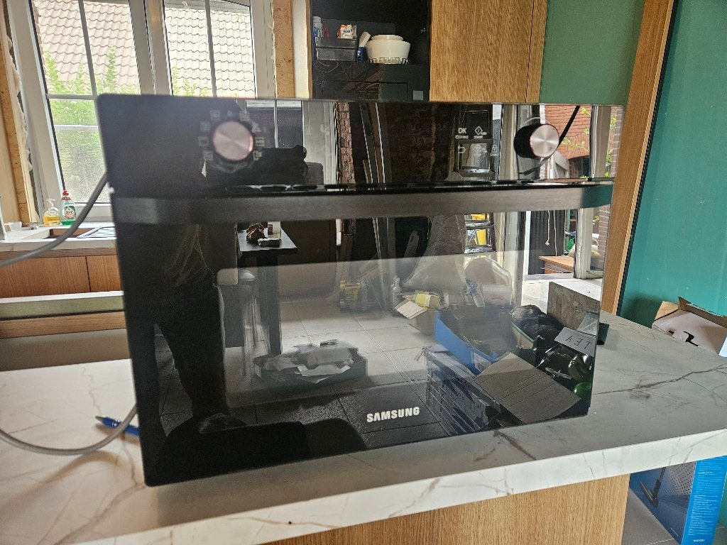 Combi oven Samsung te koop, Elektronische apparatuur, Ophalen, Minder dan 45 cm, Gebruikt, Combi-oven