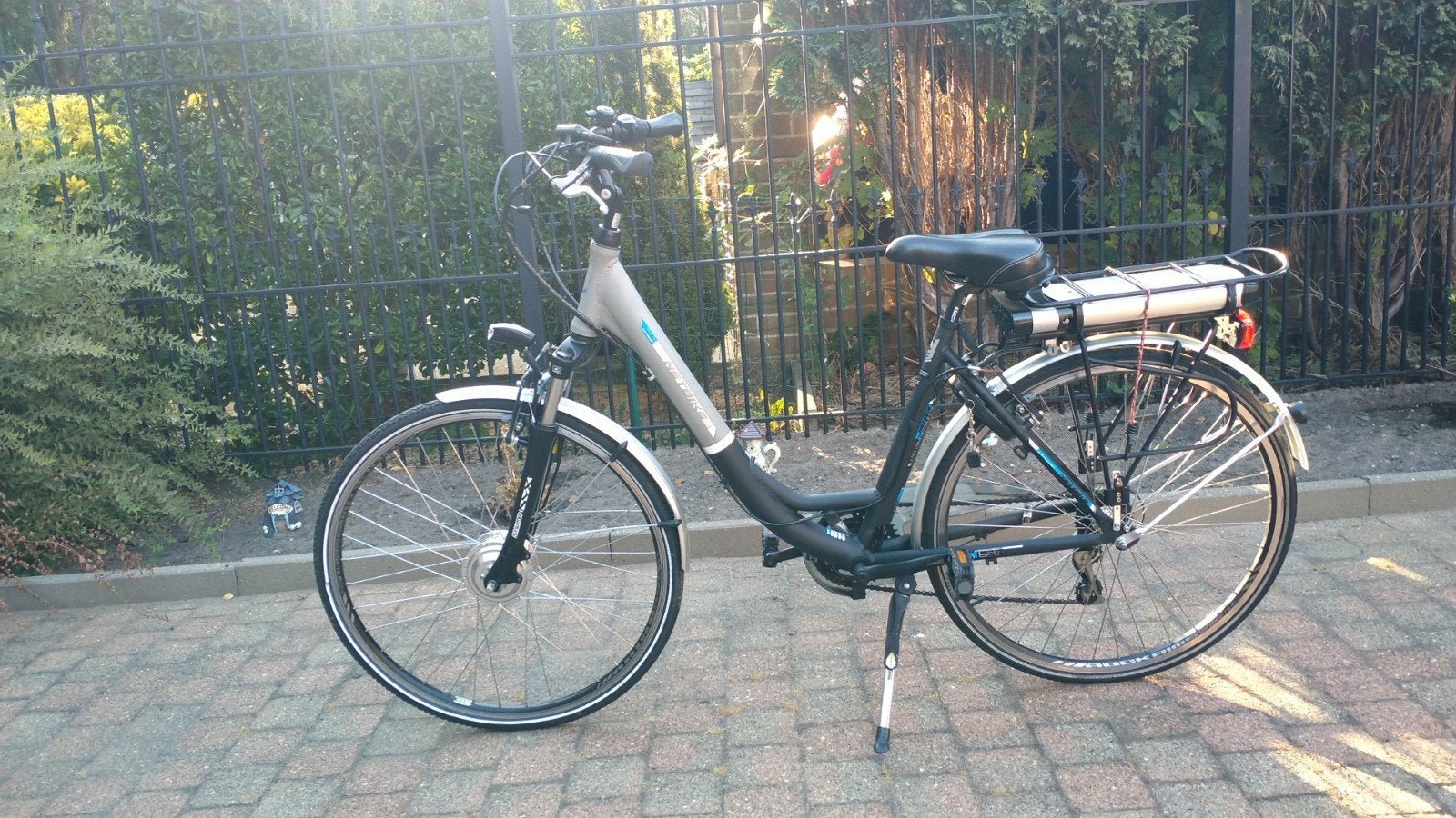 electrische fiets netbike, Ophalen