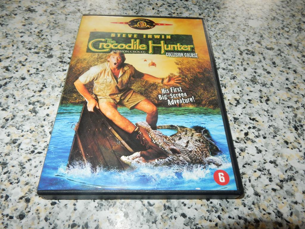 nr.1004 - Dvd: the crocodile hunter - avontuur, Vanaf 6 jaar, Ophalen of Verzenden, Zo goed als nieuw