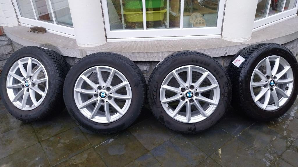 16 inch BMW Velgen (Type BM274) + Goodyear Winterbanden, Auto-onderdelen, Banden en Velgen, Ophalen, Gebruikt, Velg(en), 16 inch