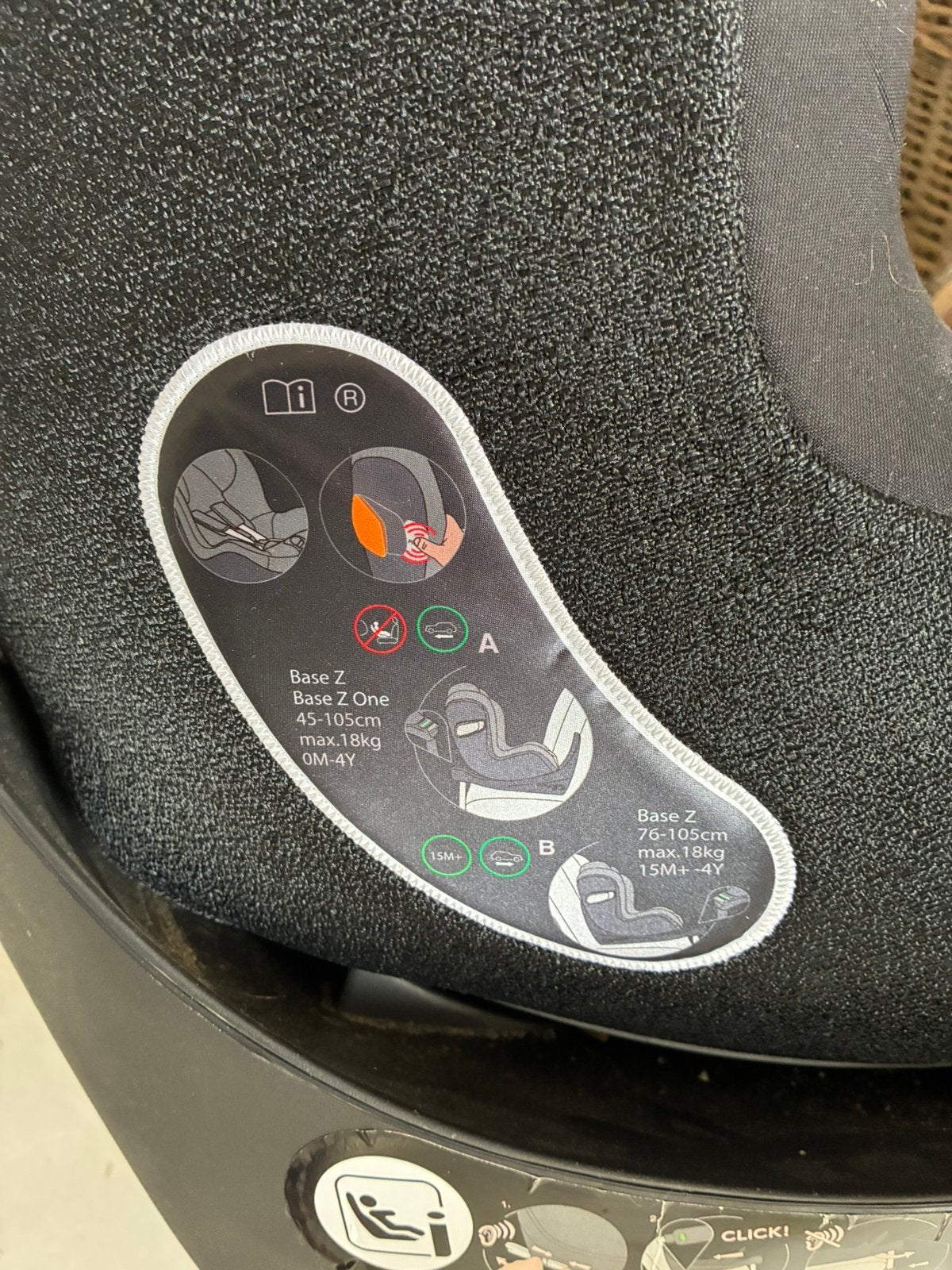 Cybex Sirona Z i-Size + Base Z (360 Draaibaar) – Zwart, Kinderen en Baby's, Ophalen, Zo goed als nieuw, Isofix