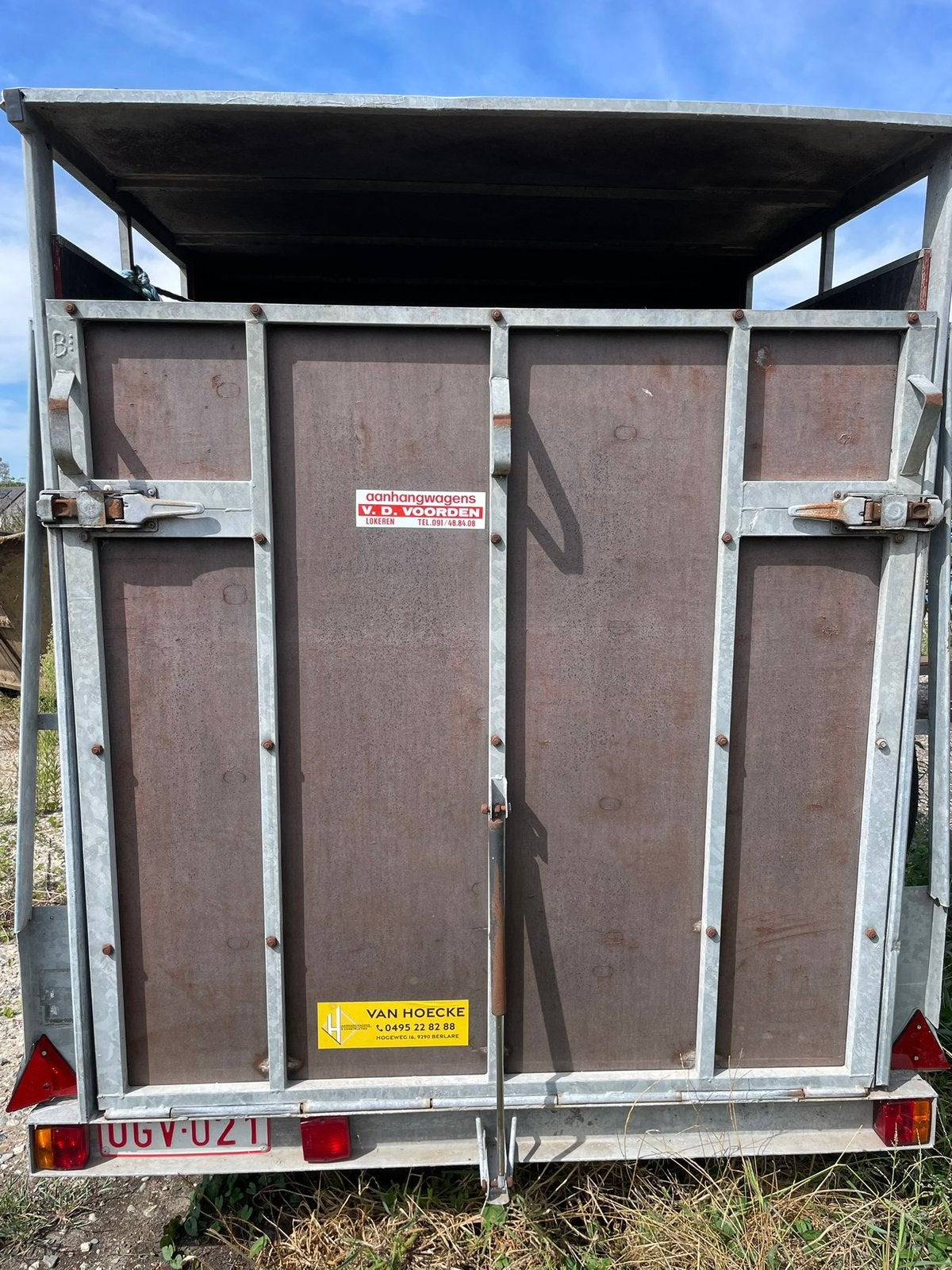 Veetrailer, Ophalen, Gebruikt, Overige materialen, Overige typen