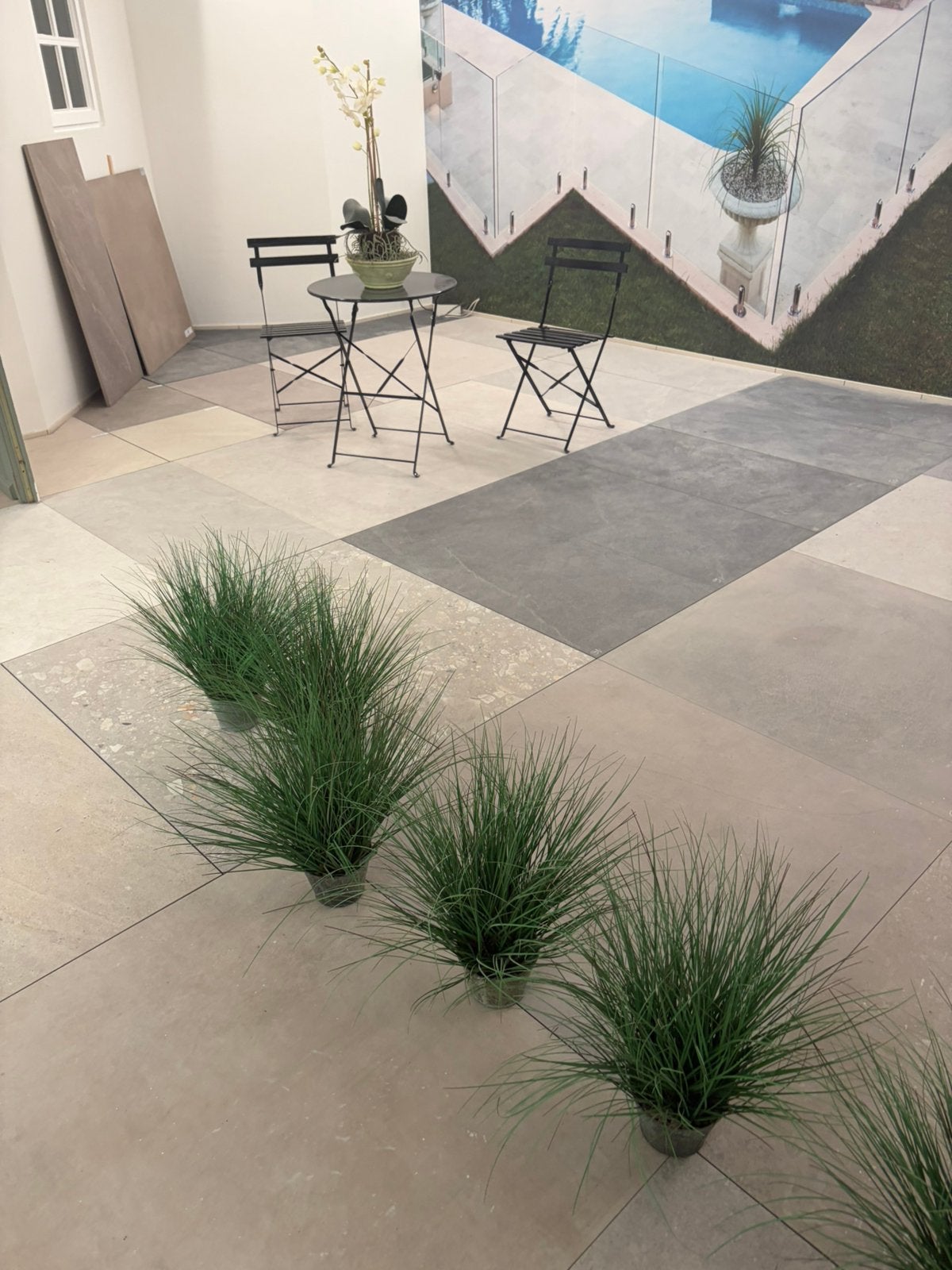 Carrelage terrasse 2cm d'épaisseur +- 15 m2. 7 euros m2, Enlèvement, Comme neuf