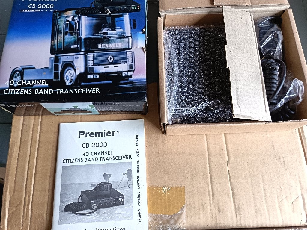 Radio CB Premier CB-2000 – Super état (Routier / 4x4), Enlèvement, Utilisé, Autres types