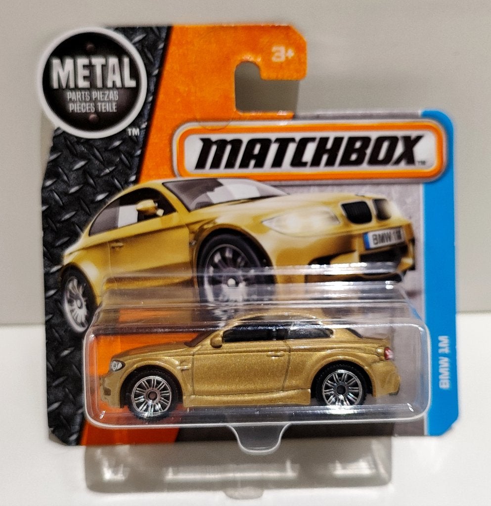 Matchbox BMW 1M Goud Metallic (2019) Zeldzaam!, Ophalen of Verzenden