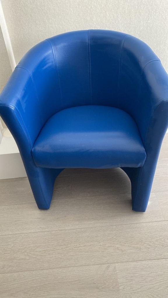 Cup zetel blauw, Enlèvement, Comme neuf