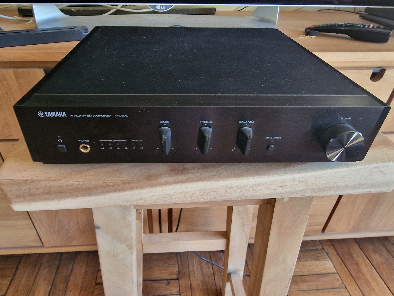 Ampli Yamaha AU670, TV, Hi-fi & Vidéo, Enlèvement, Yamaha